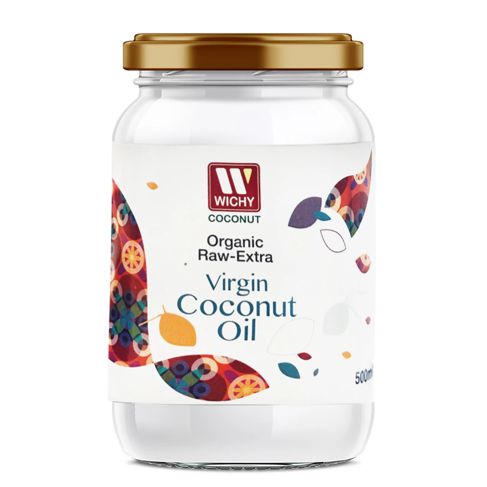 Aceite de Coco Org?nico 500cc Wichy 100% Natural Extra Virgen