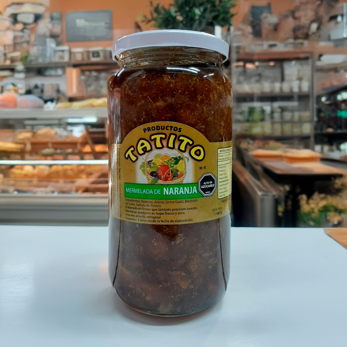 Mermelada Naranja 1.100grs