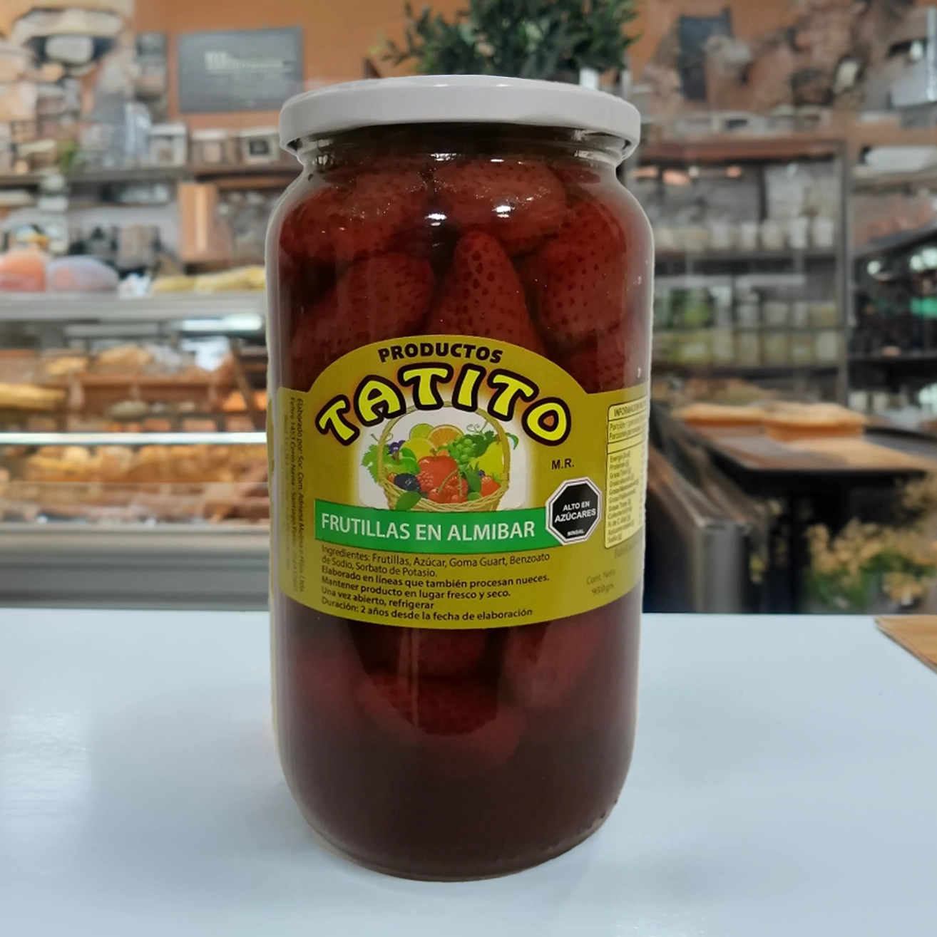 Frutillas en Almibar 950grs
